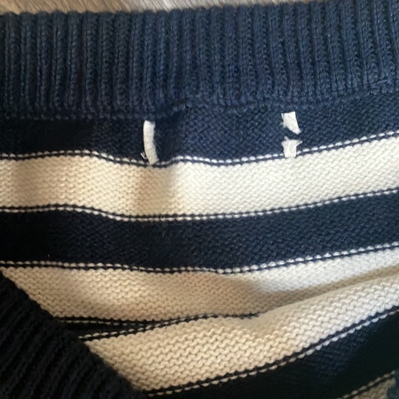 OPENING CEREMONY Striped Cotton Knit Skirt - Picture 3 of 7